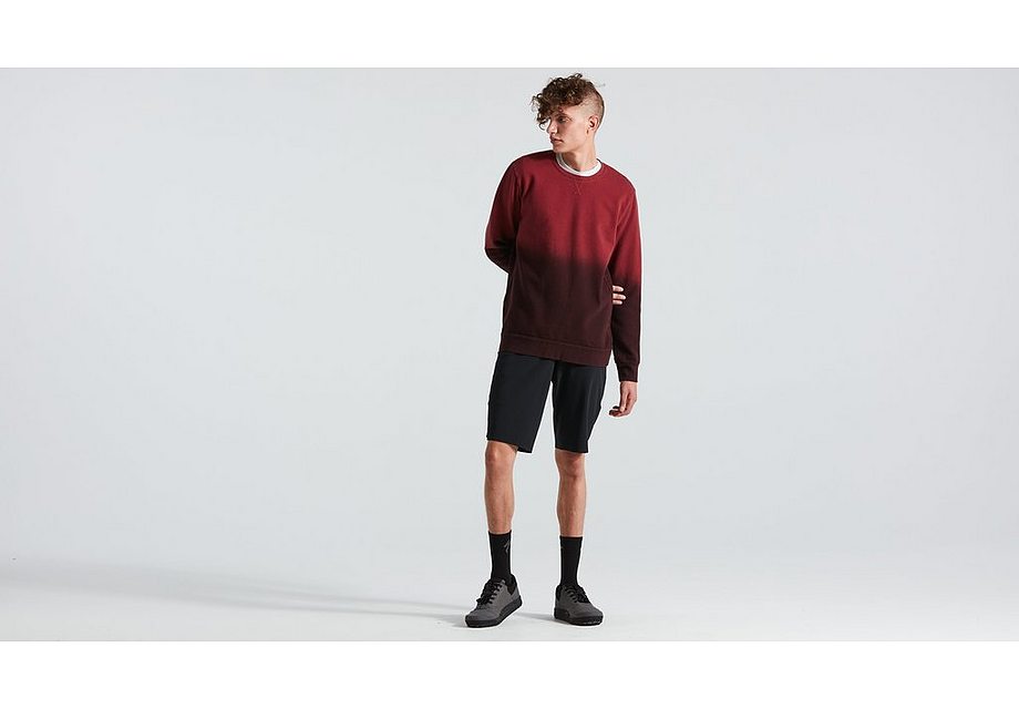 Specialized legacy spray crewneck ls men maroon xl Hoodies and Sweatshirts Specialized   