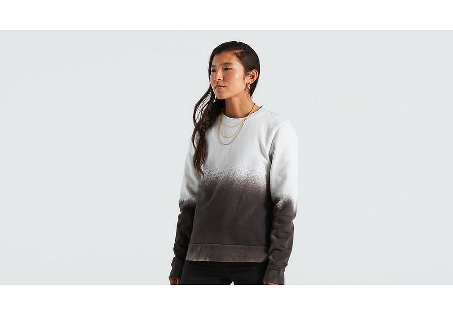 Specialized legacy spray crewneck ls wmn dove grey m Hoodies and Sweatshirts Specialized   