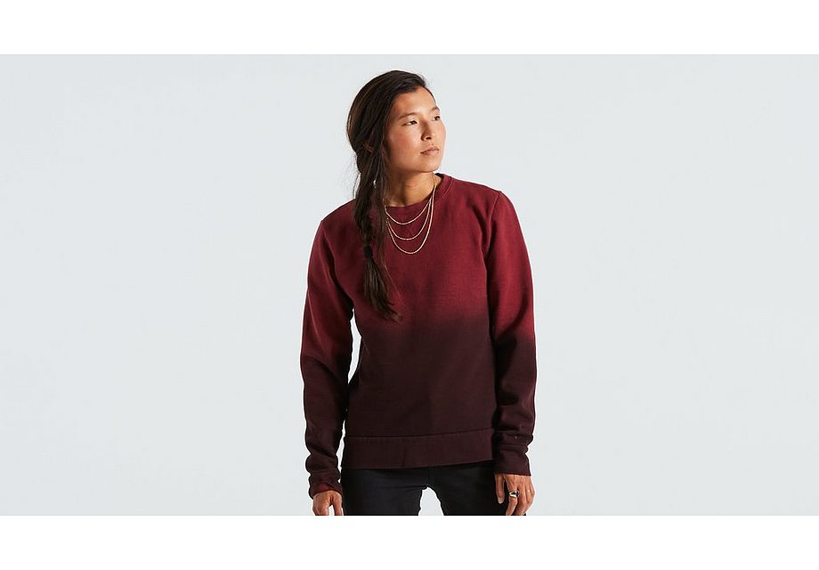Specialized legacy spray crewneck ls wmn maroon xl Hoodies and Sweatshirts Specialized   