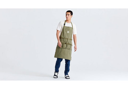 Specialized s/f mechanics apron green osfa Aprons Specialized   
