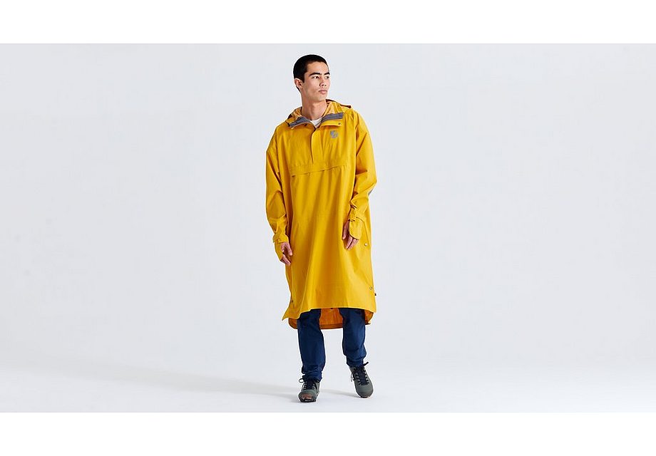 Specialized s/f rain poncho jacket ochre xxs/xs Jackets Specialized   