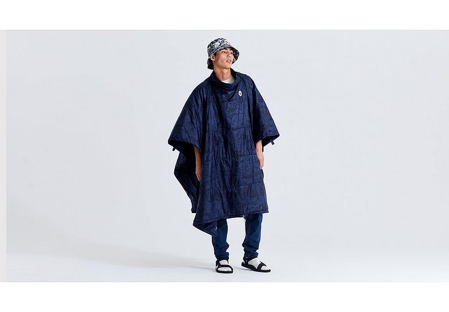 Specialized s/f sleep poncho jacket navy long` Jackets Specialized   