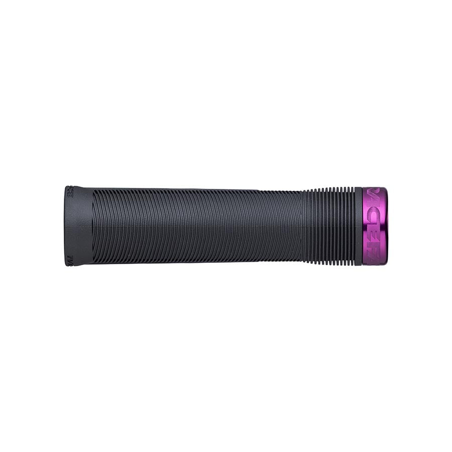 RaceFace Chester Grips - Lock-On Black/Purple 34mm Grips Race Face   