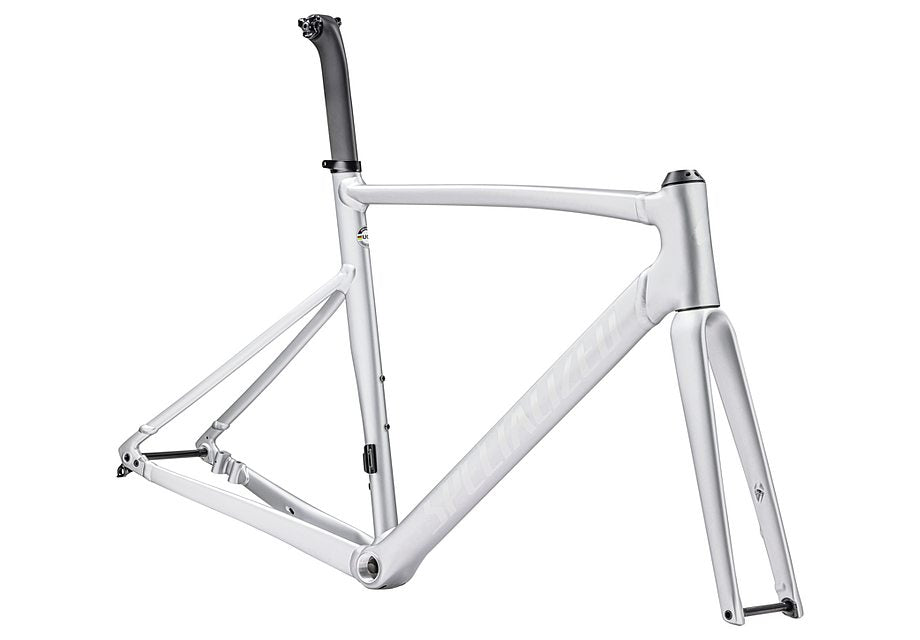 Specialized allez sprint frmset satin silver dust/gloss transparent decals 58 Framesets Specialized   