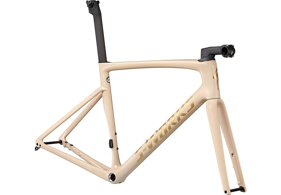 Specialized tarmac sl7 S-Works frmset sand/red/gold chameleon/satin brushed gold foil 44 Framesets Specialized   