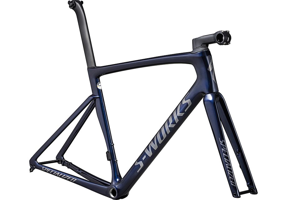 Specialized tarmac sl7 S-Works frmset gloss metallic deep marine/satin black chrome 52 Framesets Specialized   