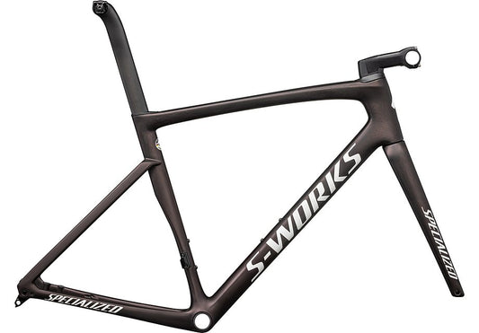 Specialized tarmac sl7 S-Works frmset satin red onyx granite over black/ metallic white silver 61 Framesets Specialized   