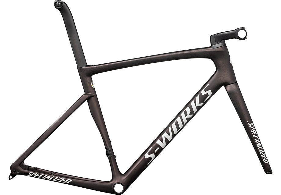 Specialized tarmac sl7 S-Works frmset satin red onyx granite over black/ metallic white silver 49 Framesets Specialized   
