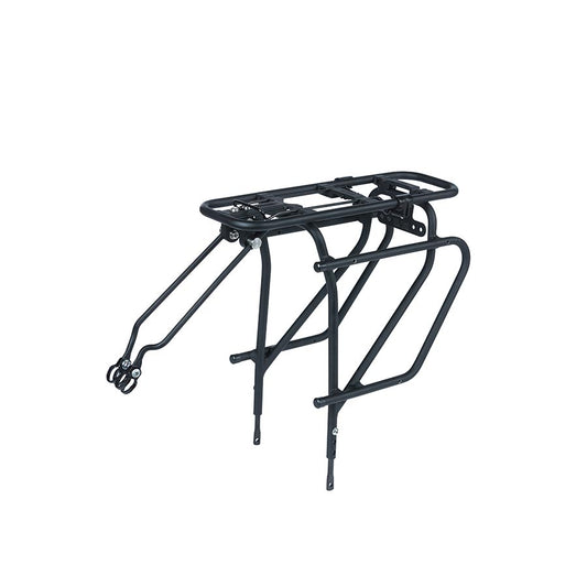 Basil Universal Cargo Carrier Rear Rack - MIK Mount Matte Black Rear Mount Rack Basil   