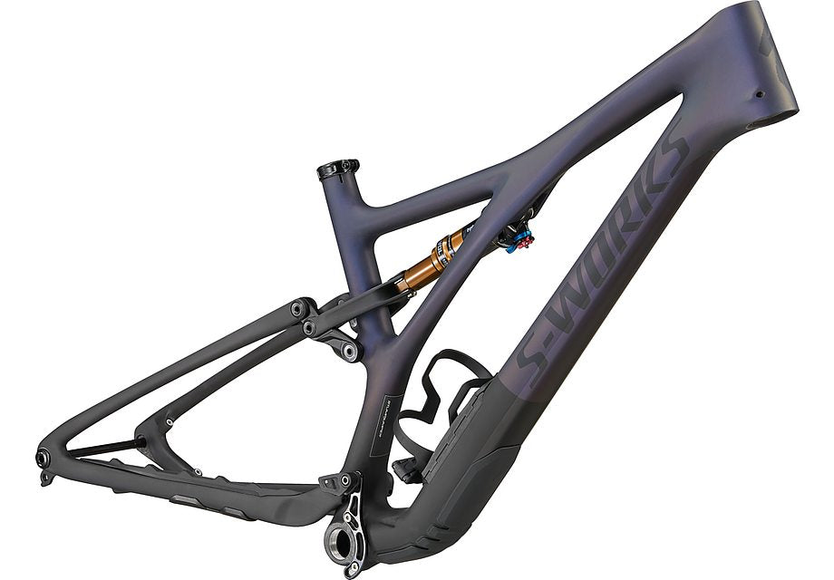 Specialized Stumpjumper S-Works frm frame satin dusty blue pearl / black / carbon s1 Framesets Specialized   