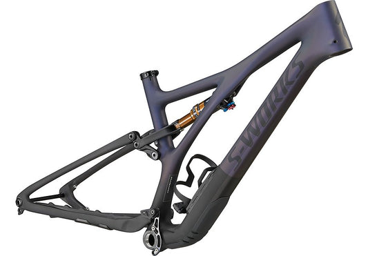 Specialized Stumpjumper S-Works frm frame satin dusty blue pearl / black / carbon s3 Framesets Specialized   