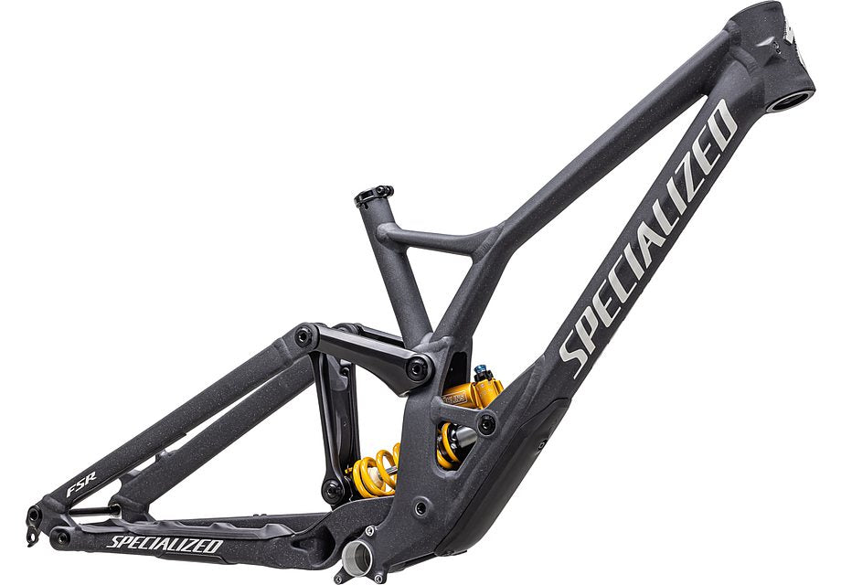 Specialized demo race frm frame satin smoke / obsidian / taupe over black / dune white s4 Framesets Specialized   