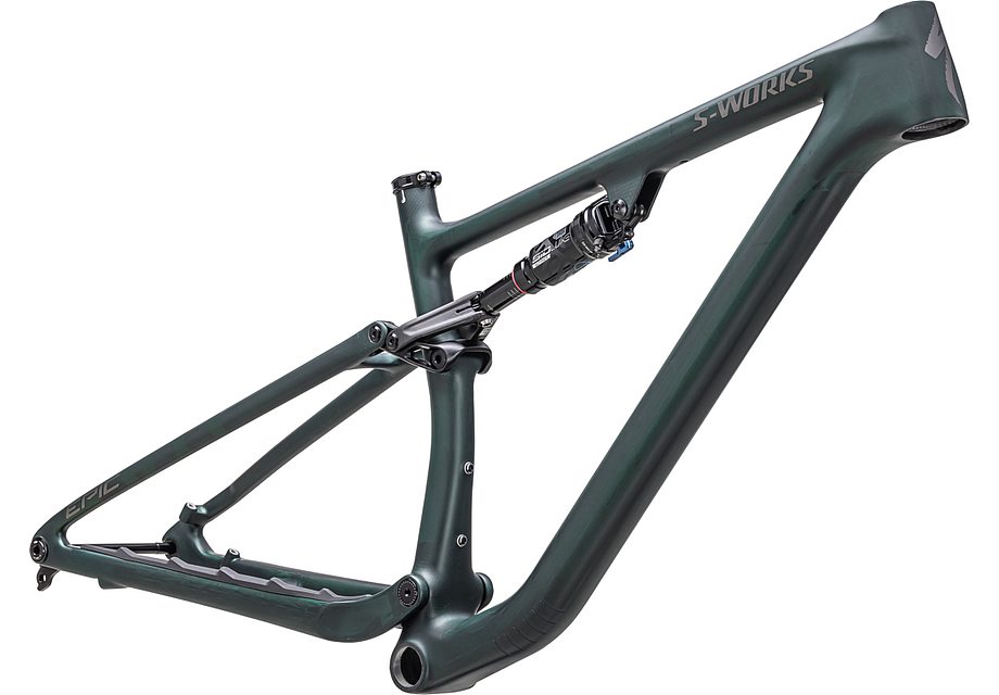 Specialized epic evo S-Works frm frame satin green/black chrome/chrome l Framesets Specialized   