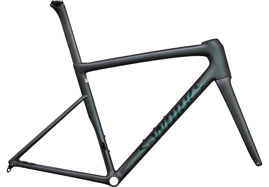 Specialized tarmac sl8 S-Works frmset satin carbon/black tint over chameleon blend/supernova 49 Framesets Specialized   