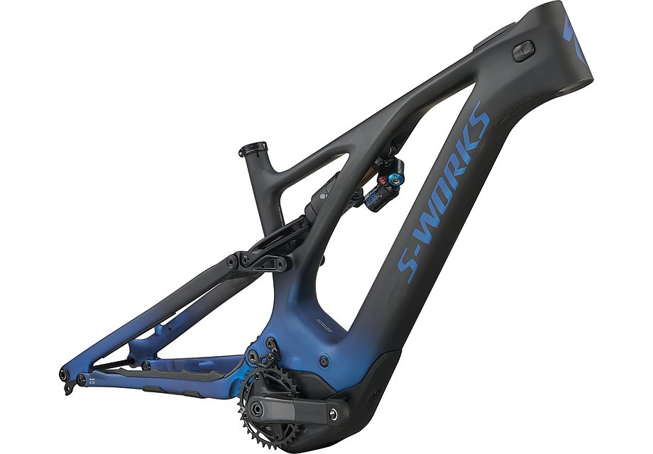 Specialized levo S-Works frmset blue ghost gravity fade / black / light silver s6 Framesets Specialized   