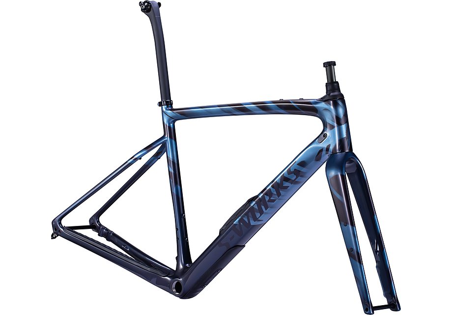 Specialized diverge S-Works frmset gloss light silver/dream silver/dusty blue/wild 52 Framesets Specialized   