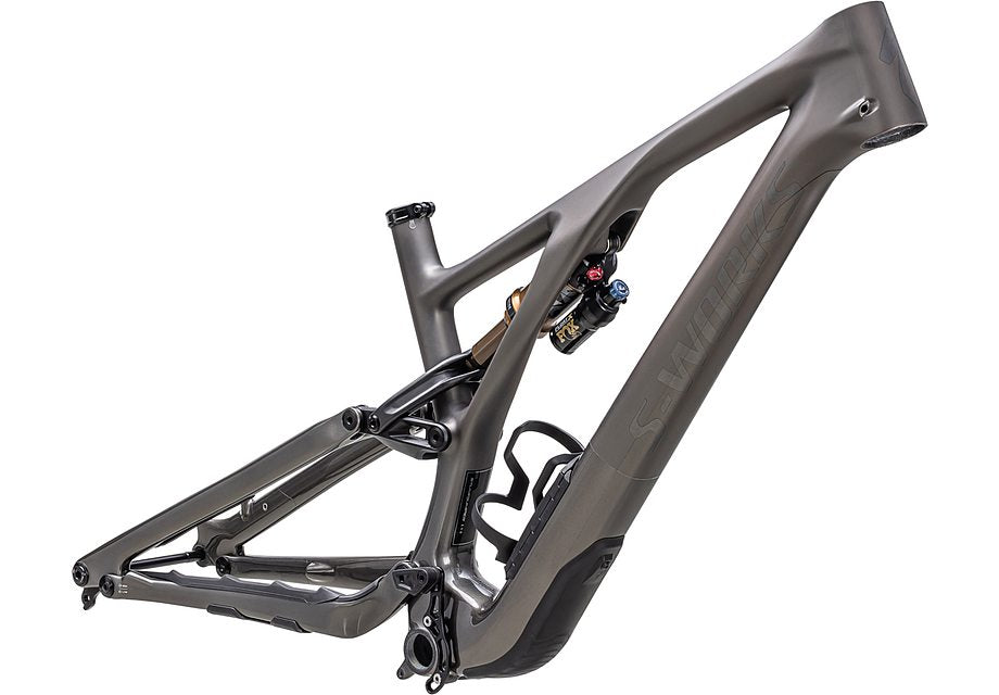 Specialized Stumpjumper evo S-Works frm frame satin / gloss black pearl / brushed black chrome s3 Framesets Specialized   