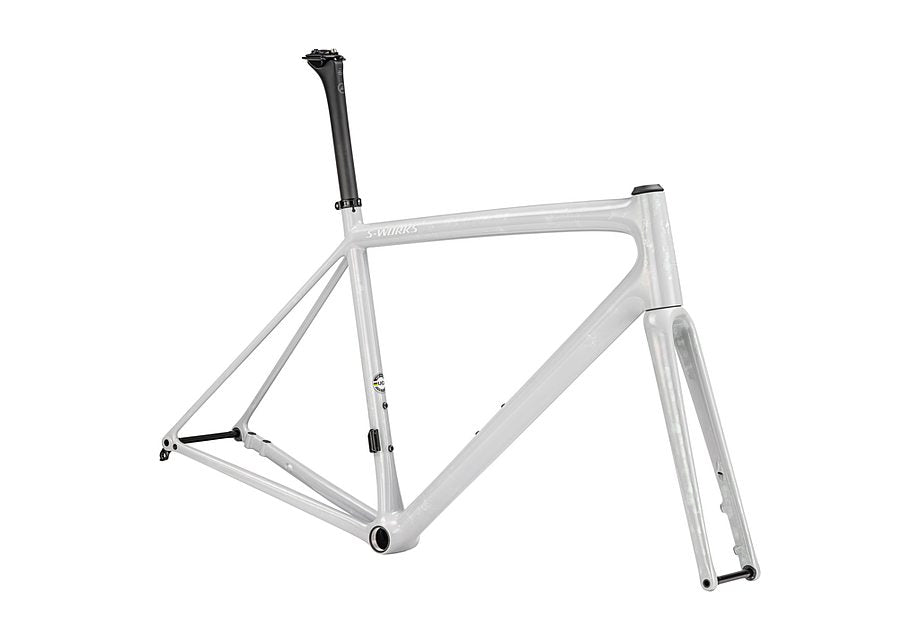 Specialized aethos S-Works frmset gloss birch/abalone-lapis organic color run/dune 49 Framesets Specialized   