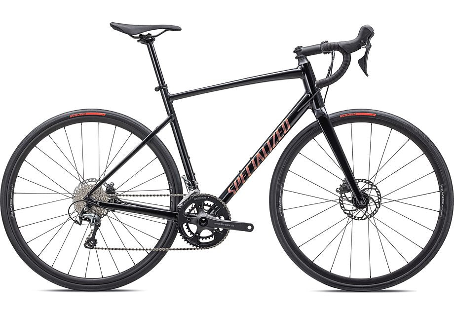 2024 Specialized allez e5 disc sport bike gloss tarmac black 52 Bicycle Specialized   