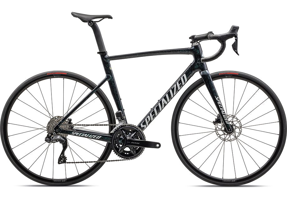 2023 Specialized allez sprint ltd bike gloss spectraflair granite over black / metallic white silver 49 Bicycle Specialized   