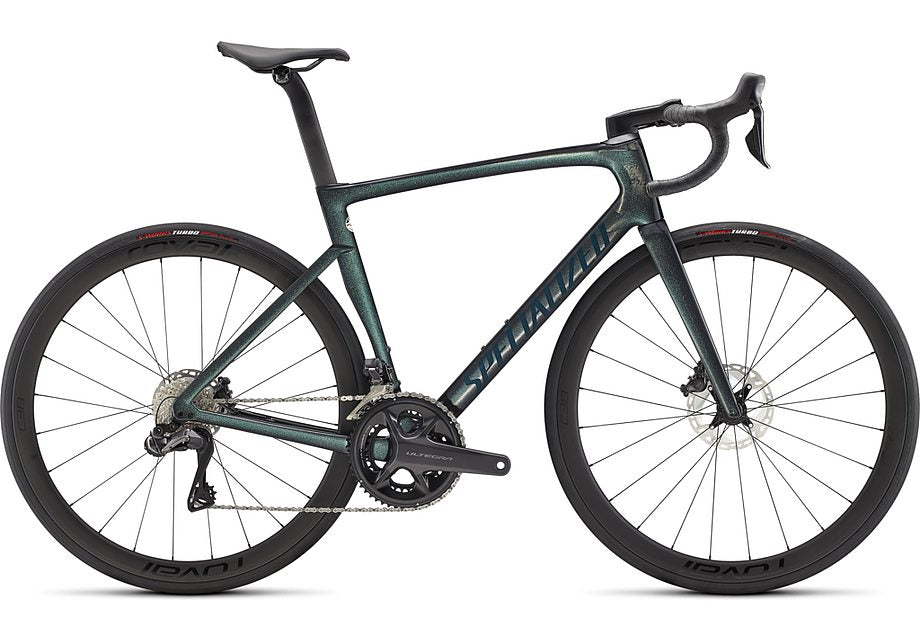 2022 Specialized tarmac sl7 expert bike gloss carbon/oil tint/forest green 49 Bicycle Specialized   
