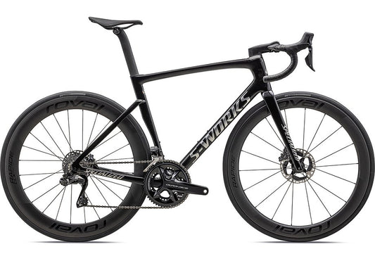 2023 Specialized tarmac sl7 S-Works di2 bike gloss black pearl granite over carbon / chrome 61 Bicycle Specialized   