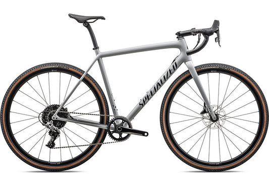 2023 Specialized crux comp bike gloss dove grey/metallic navy 49 Bicycle Specialized   