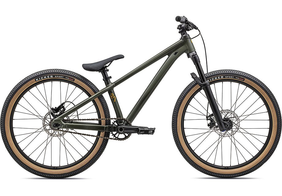 2023 Specialized p.2 bike satin dark moss overspray / oak green / harvest gold 24" Bicycle Specialized   