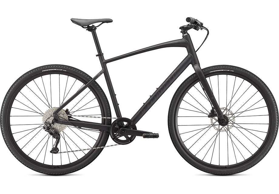 2021 Specialized sirrus x 3.0 bike satin cast black / satin black / black reflective xxs Bicycle Specialized   