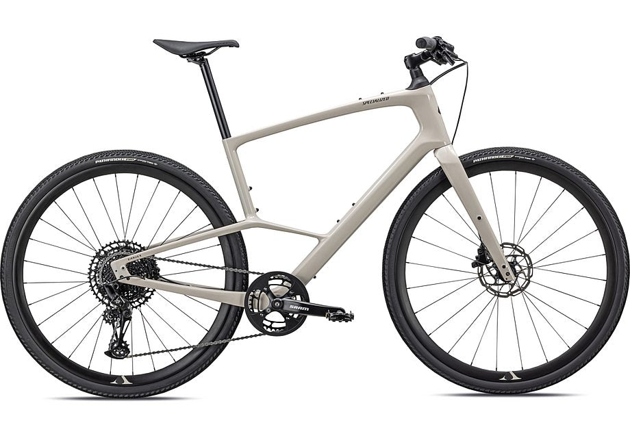 2024 Specialized sirrus x 5.0 bike gloss white mountains / gunmetal / satin white mtns reflective xs Bicycle Specialized   