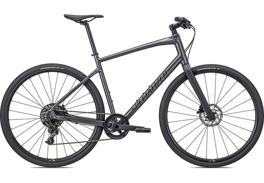2022 Specialized sirrus x 4.0 bike gloss smoke / cool grey / satin black reflective s Bicycle Specialized   