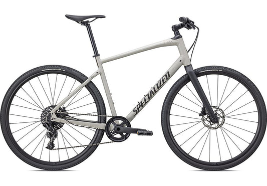 2022 Specialized sirrus x 4.0 bike white mountains / taupe / satin black reflective m Bicycle Specialized   