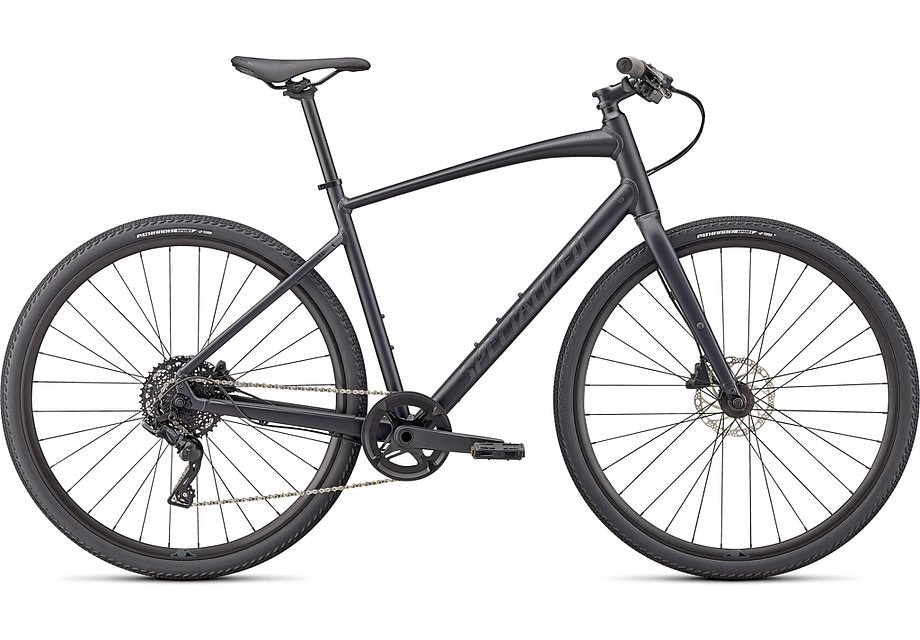 2022 Specialized sirrus x 3.0 bike satin cast black / black / satin black reflective l Bicycle Specialized   