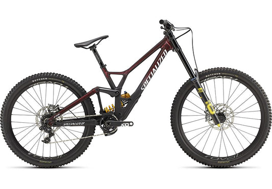 2022 Specialized demo race bike gloss red onyx / flo red speckles / satin black / dove grey s4 Bicycle Specialized   