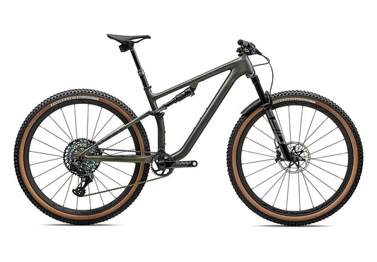 2022 Specialized epic evo S-Works ltd bike satin chameleon silver green /white pearl tint/gloss black chrome m Bicycle Specialized   