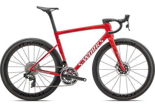 2024 Specialized tarmac sl8 S-Works etap bike gloss red sky / fiery red strata / satin white 44 Bicycle Specialized   