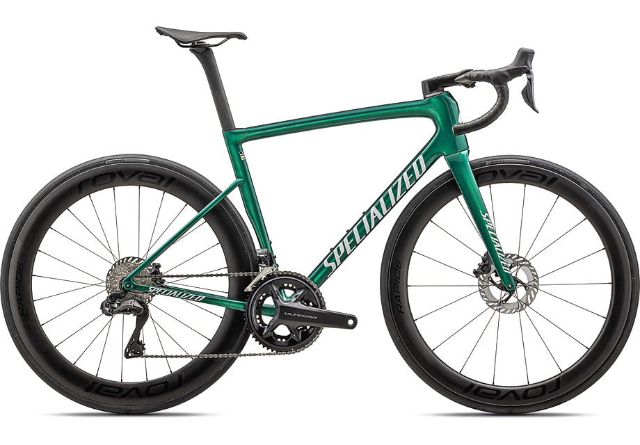 2024 Specialized tarmac sl8 pro udi2 bike gloss pine green metallic / white 52 Bicycle Specialized   