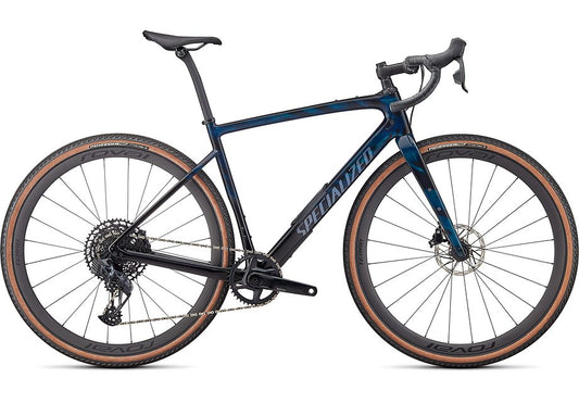 2024 Specialized diverge expert carbon bike gloss teal tint/carbon/limestone/wild 64 Bicycle Specialized   