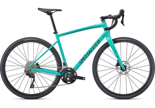 2024 Specialized diverge e5 elite bike gloss lagoon blue/smoke/chrome/clean 58 Bicycle Specialized   