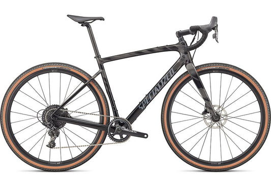2022 Specialized diverge sport carbon bike gloss smoke/black/transparent/chrome/wild 61 Bicycle Specialized   