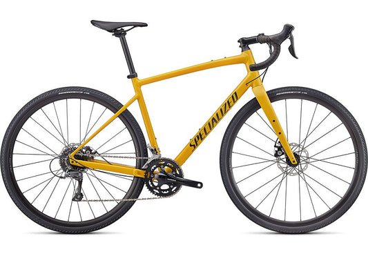 2024 Specialized diverge e5 bike satin brassy yellow/black/chrome/clean 54 Bicycle Specialized   