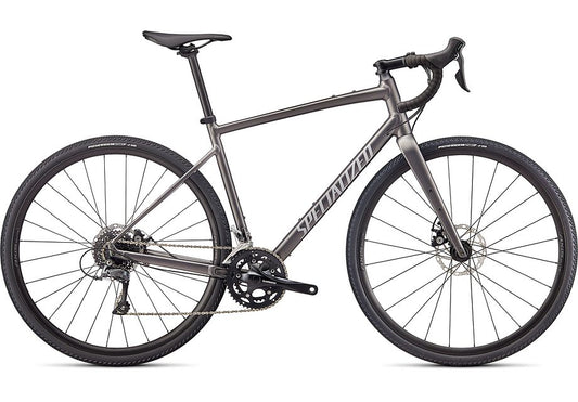 2024 Specialized diverge e5 bike satin smoke/cool grey/chrome/clean 54 Bicycle Specialized   