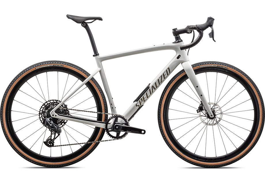 2024 Specialized diverge expert carbon bike gloss dune white/taupe 56 Bicycle Specialized   