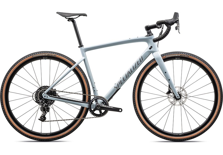 2023 Specialized diverge sport carbon bike gloss morning mist/dove grey 58 Bicycle Specialized   
