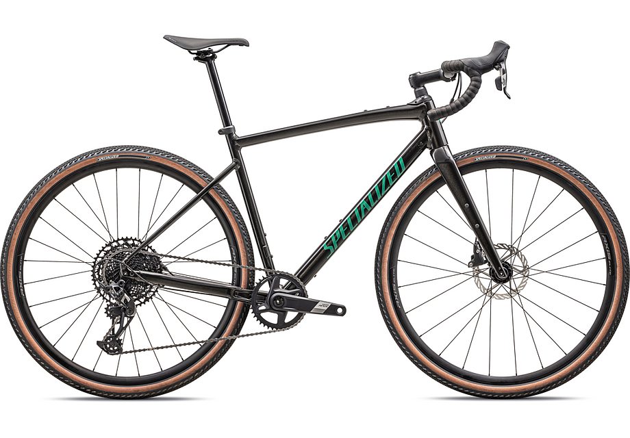 2024 Specialized diverge e5 comp bike gloss metallic obsidian/metallic pine green 58 Bicycle Specialized   