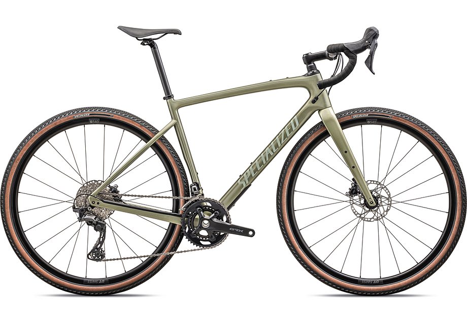 2024 Specialized diverge sport carbon bike gloss metallic spruce/spruce 44 Bicycle Specialized   