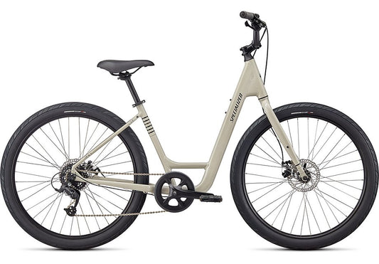 2023 Specialized roll 2.0 low entry bike gloss white mountains / gunmetal / satin black reflective m Bicycle Specialized   