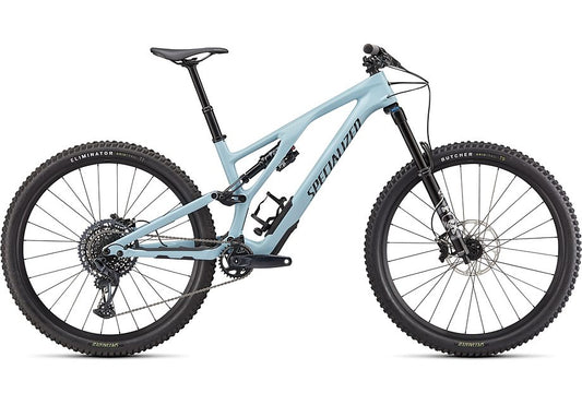 2024 Specialized Stumpjumper evo comp bike gloss arctic blue / black s2 Bicycle Specialized   