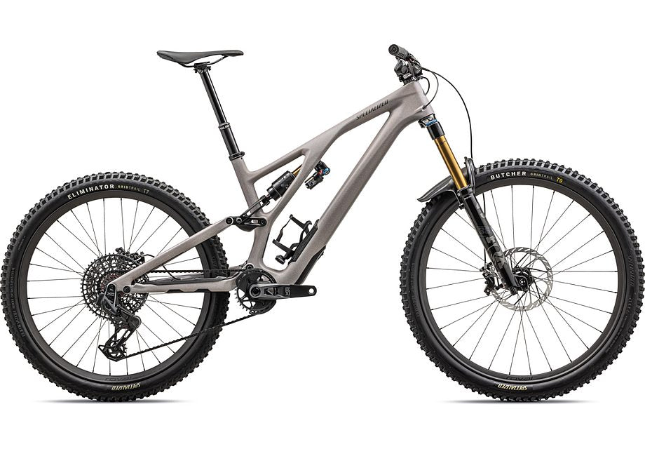 2024 Specialized Stumpjumper evo pro bike satin dune white / dove grey / cool grey / amber glow / smoke s1 Bicycle Specialized   