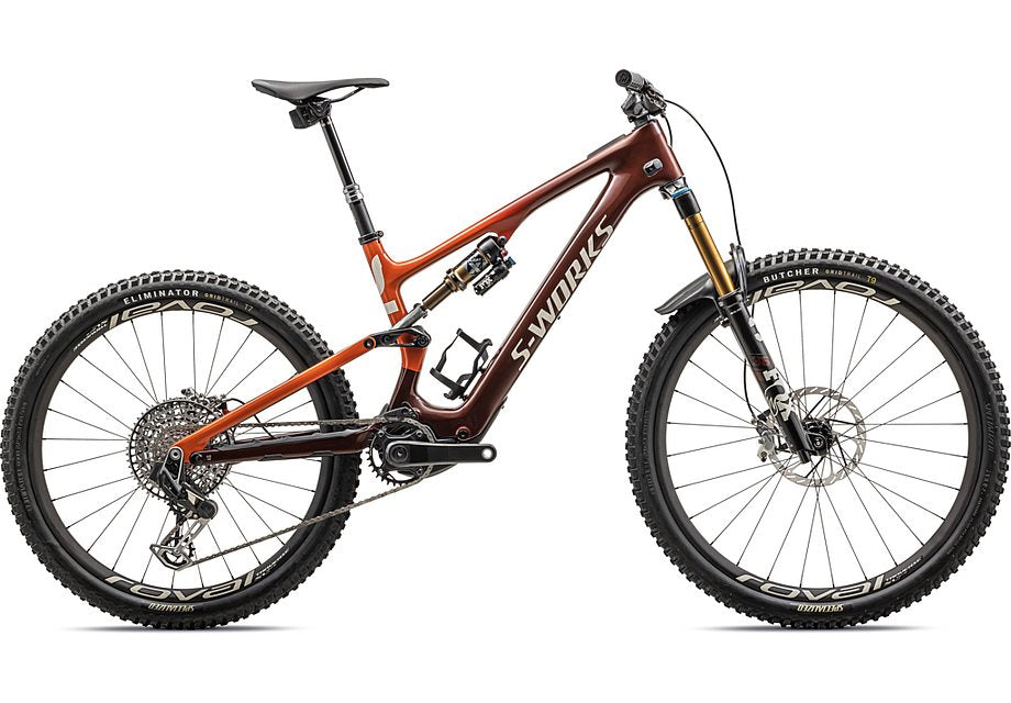 2024 Specialized levo sl S-Works carbon bike gloss rusted red / redwood / white mountains s4 Bicycle Specialized   